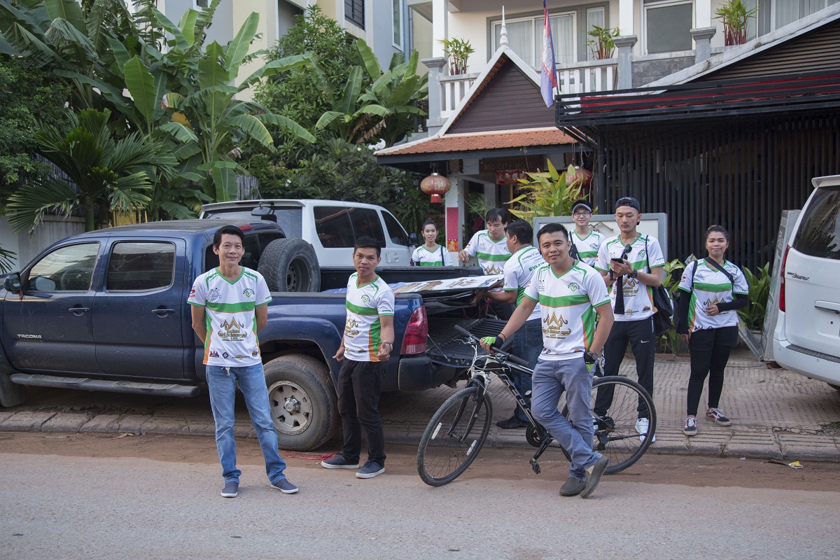 Cycling Charity in Siem Reap